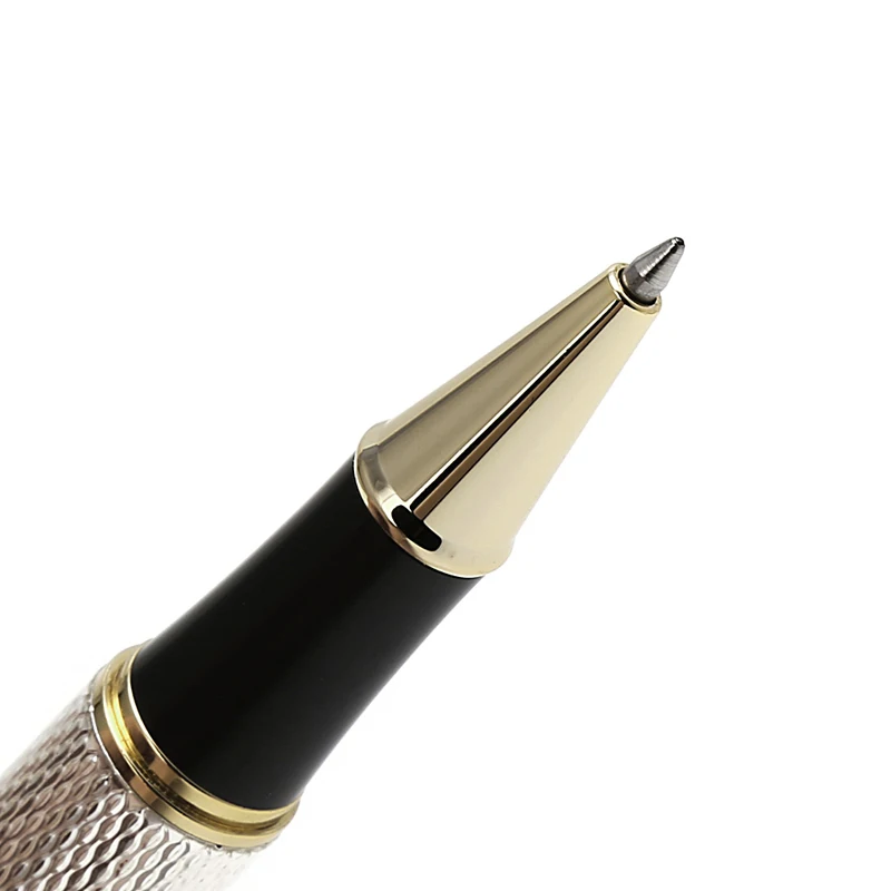 Роскошный JINHAO 1200 благородный золотой дракон клипса M роликовая шариковая ручка