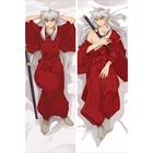 Чехол для телефона с рисунком аниме Inuyasha, обнимающее тело Waifu, двухсторонняя подушка с принтом, чехол для постельного белья, декоративная наволочка для подушки
