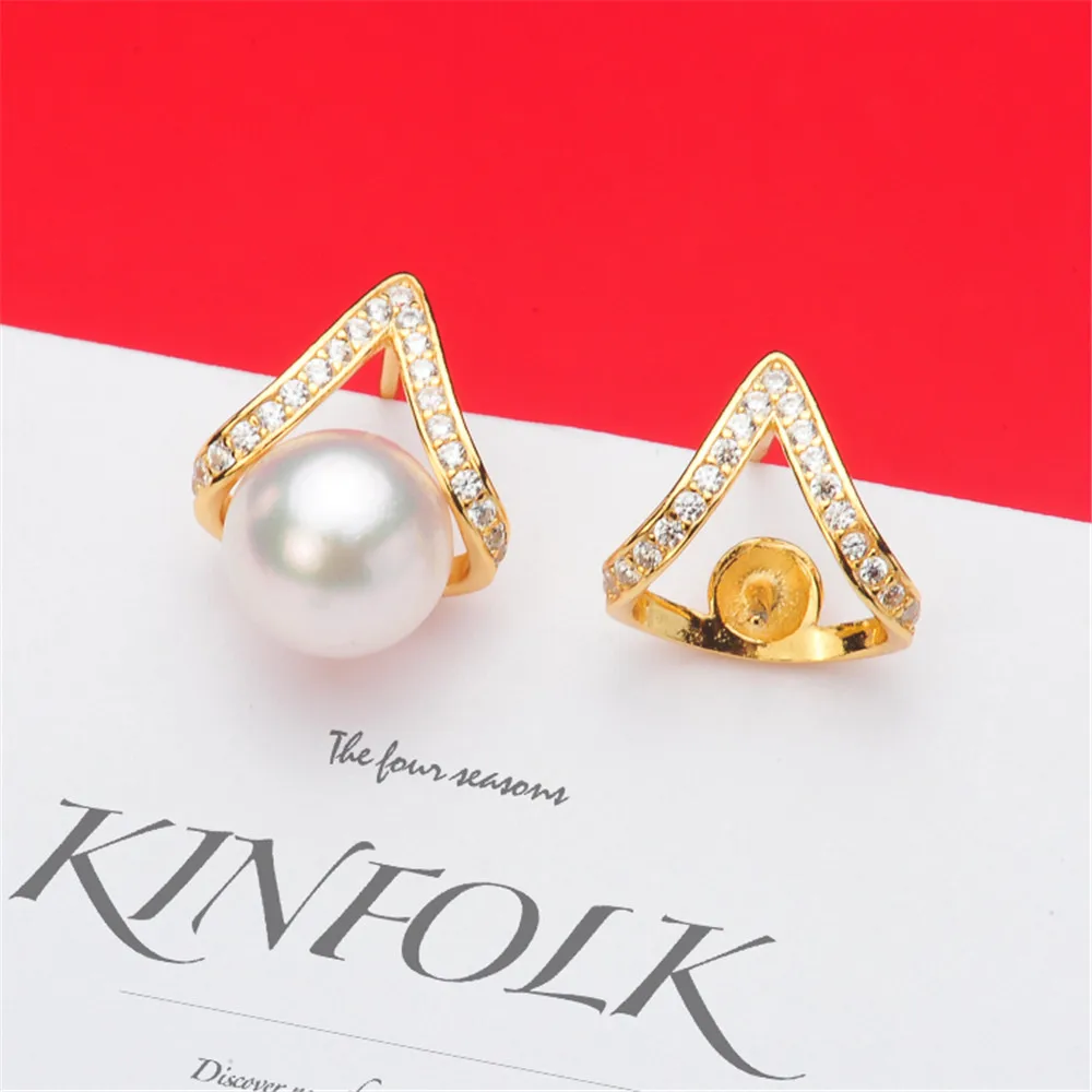 

Настоящее Твердые 925 стерлингового серебра жемчужные серьги-гвоздики, аксессуары Findings, сделай сам, ювелирное изделие ушной крючок пустые По...