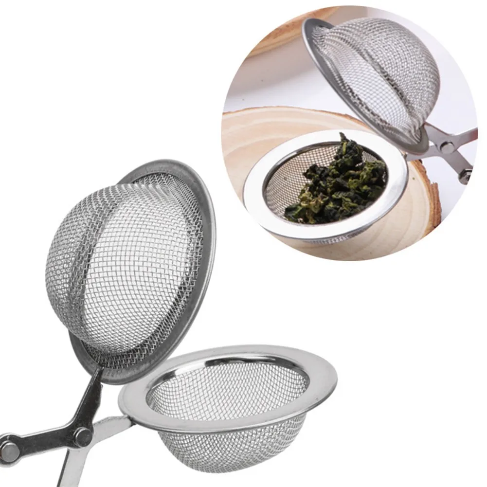 

Tea Mesh Ball Infuser Stainless Leaf Herbs Loose Strainer Reusable Spice Filter
