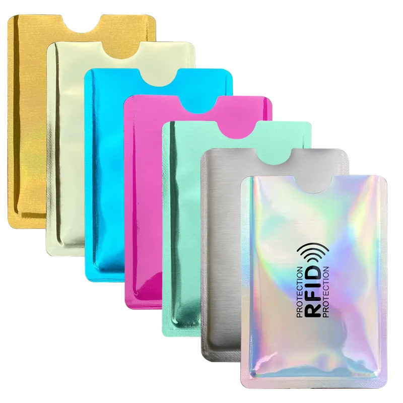 Мужской кошелек с RFID-защитой для банковских карт блокировкой Бесконтактный