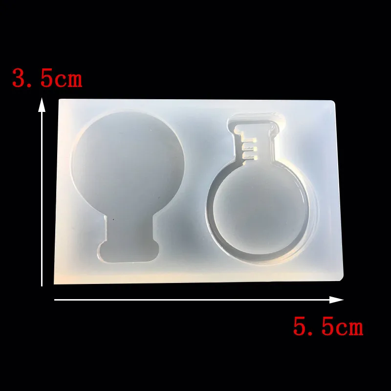 

New mirror hand drop silicone mold 16337
