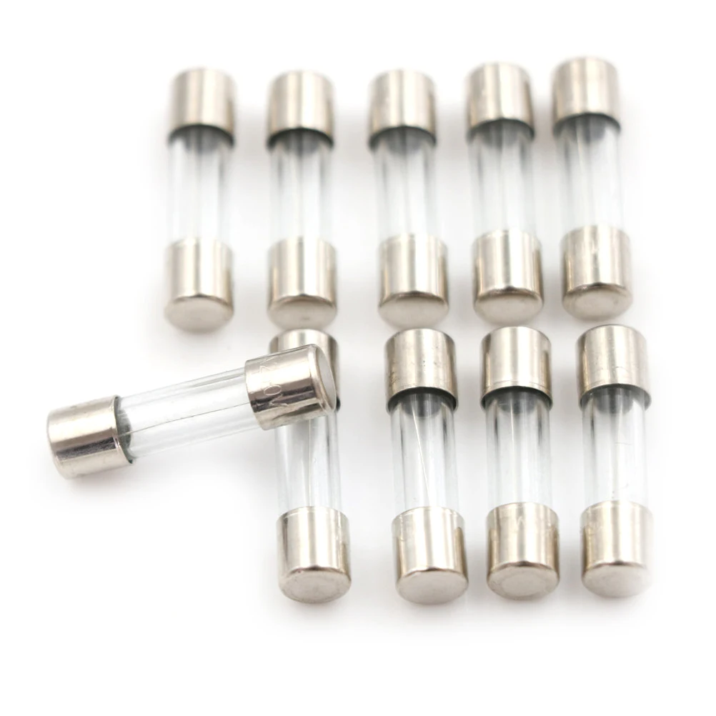 10 шт. медленный 5 мм x 20 1.6A T1.6A 250V Blow 1 6 а стеклянный трубчатый