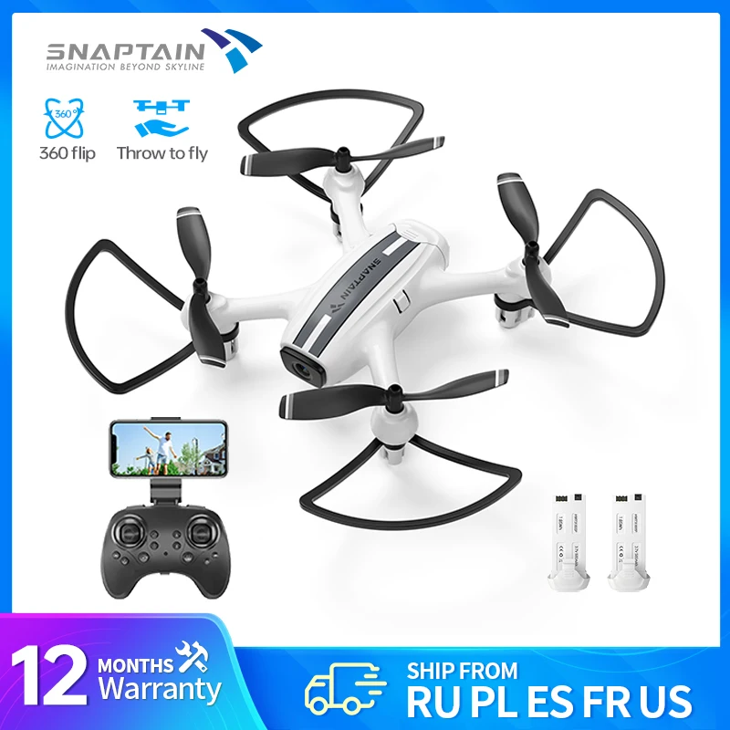 

SNAPTAIN SP360 RC Drone Quadcopter Helicopter with 720p Professional HD Camera WIFI gesture control FPV rc done Gift For Kids