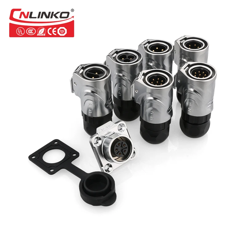 M16 контактный разъем металлический аппаратный кабель заголовок