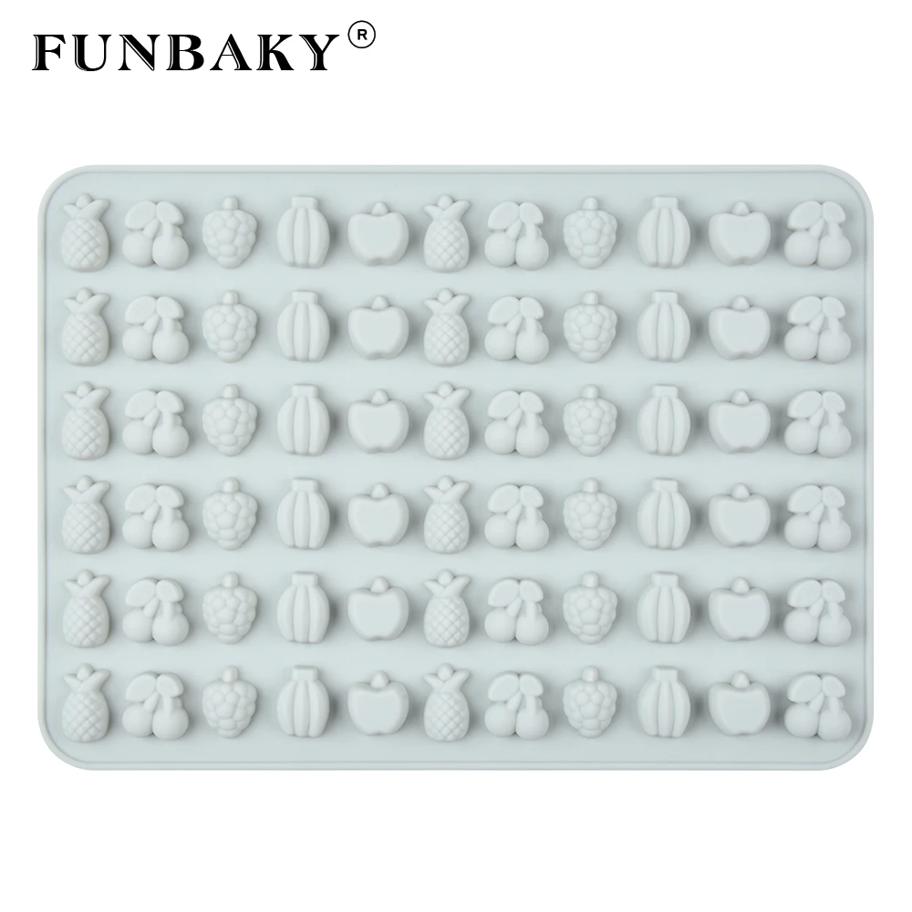 Новинка силиконовая форма FUNBAKY банан Яблоко сделай сам Детские любимые конфеты