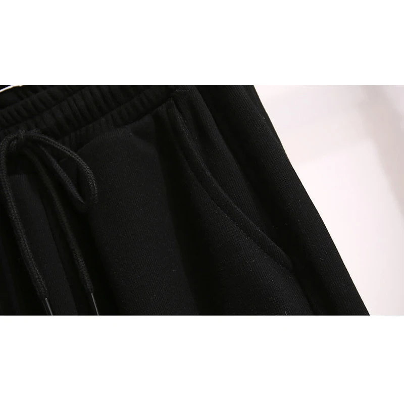 

2021 Women Autumn Harem Pants Casual Loose Sweatpants Women black Elastic Waist Loose Harem Pants Female