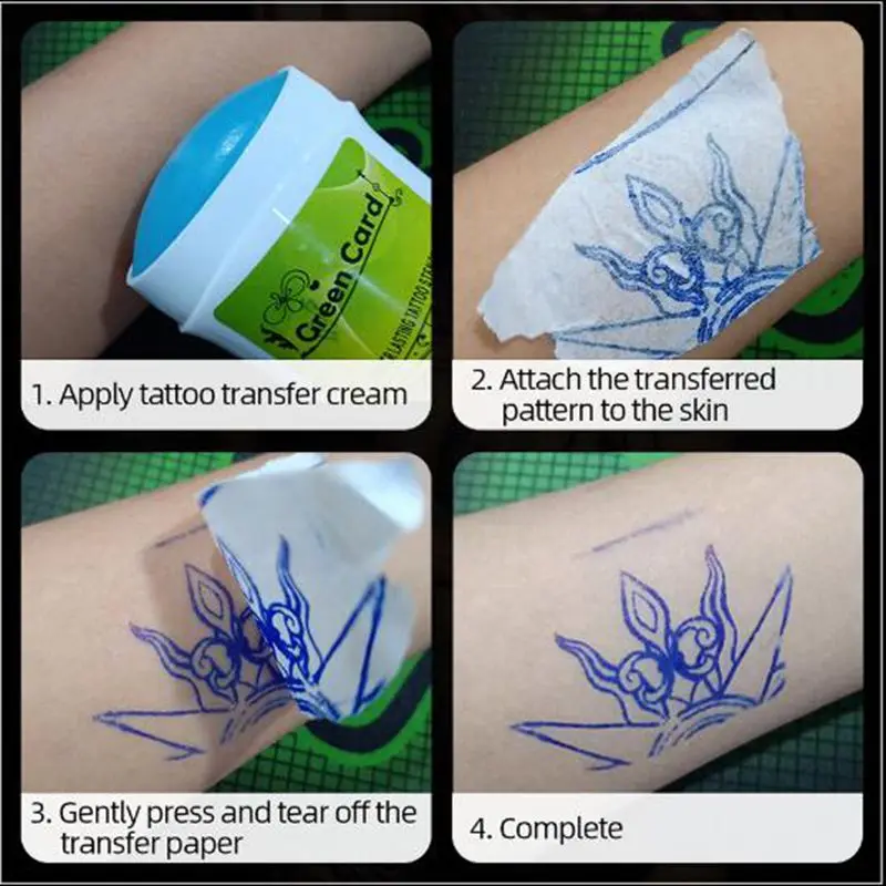 Rotatable Tattoo Transfer Cream Ointment Safety Tattoo Soap Tattoo Supplies Accessories For Transfer Paper Accessories