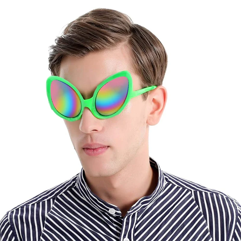 

Cool Funny Alien Glasses Costume Mask Novelty Plastic Donut Sunglasses Bachelorette Party Photo booth Props Favors Sun Glasses