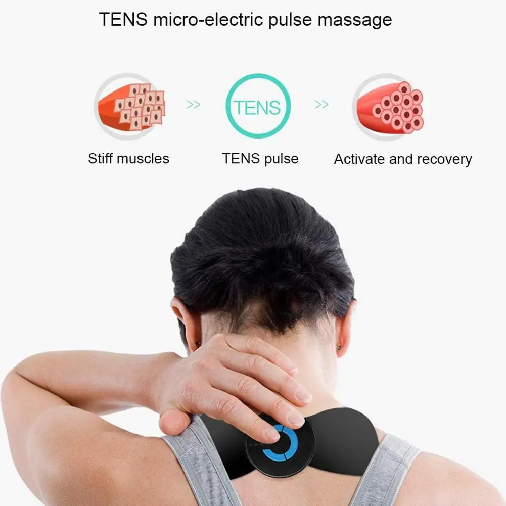 

Portable Cervical Massager Mini Electric Neck Back Stimulator Massager Pain Massager Muscle Massage Relief Cervical U1T5