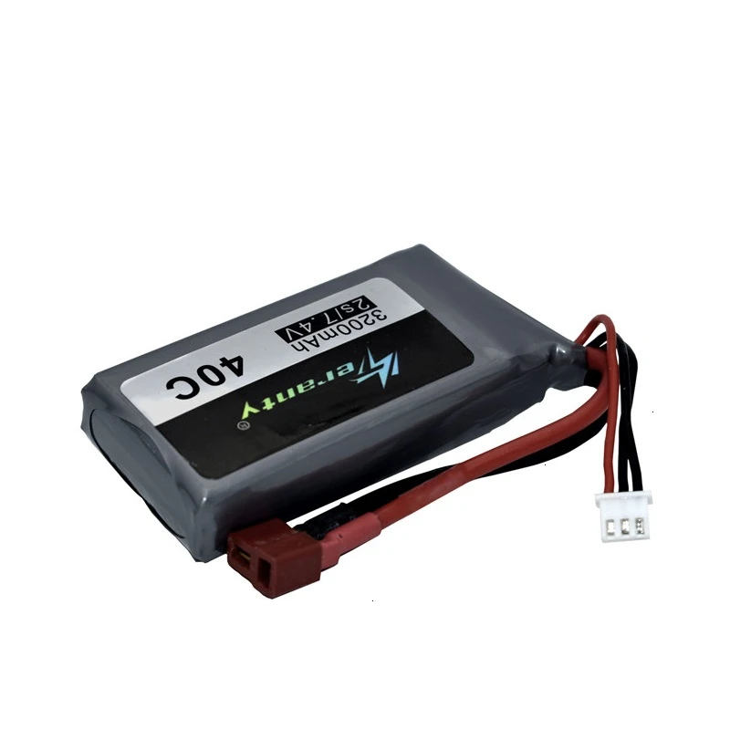 

7.4v 3200mah Lipo Battery For Wltoys 12428 12423 RC Four-wheel RC Vehicle Car 2s 1500mAH 7.4v Rechargeable Battery Feiyue 03 Q39