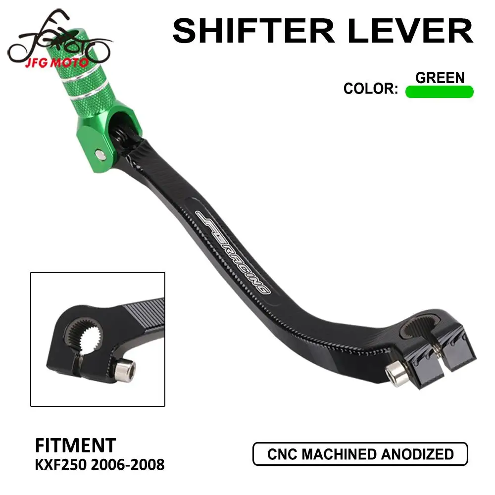 Рычаг переключения передач для мотоцикла с ЧПУ алюминиевый рычаг Kawasaki KXF250 KX250F KXF