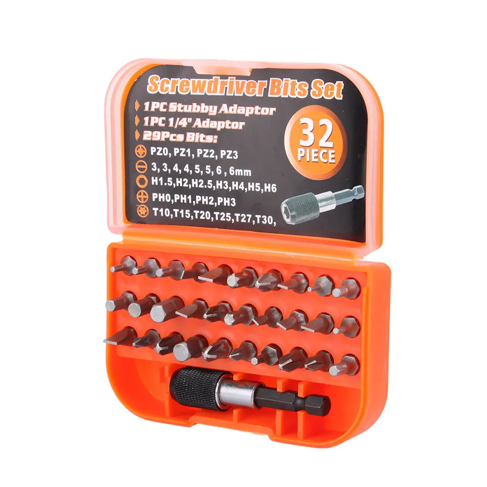 32 шт. мини Магнитные Отвертки Набор для Мощность инструмент электродрель
