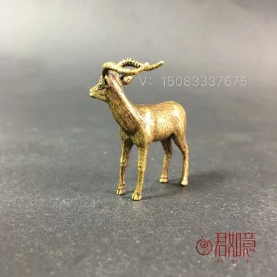 

Miniature antelope bronze trinkets