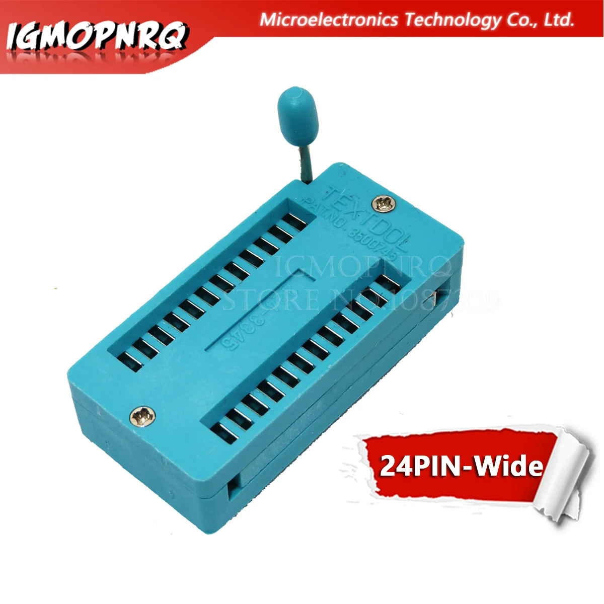 24P-Wide 1 шт. 14 16 18 20 24 28 32 40 P Pin 2,54 мм Зеленый DIP Универсальный ZIF IC Разъем тестовый паяльник с разъемом типа IC Разъем тестовое сиденье - Цвет: 24P-Wide