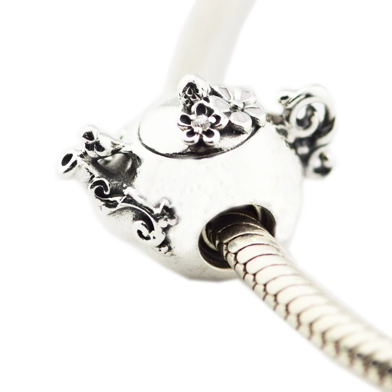 Новинка 2018 Весенняя версия серебряные ювелирные изделия очаровательный чайник