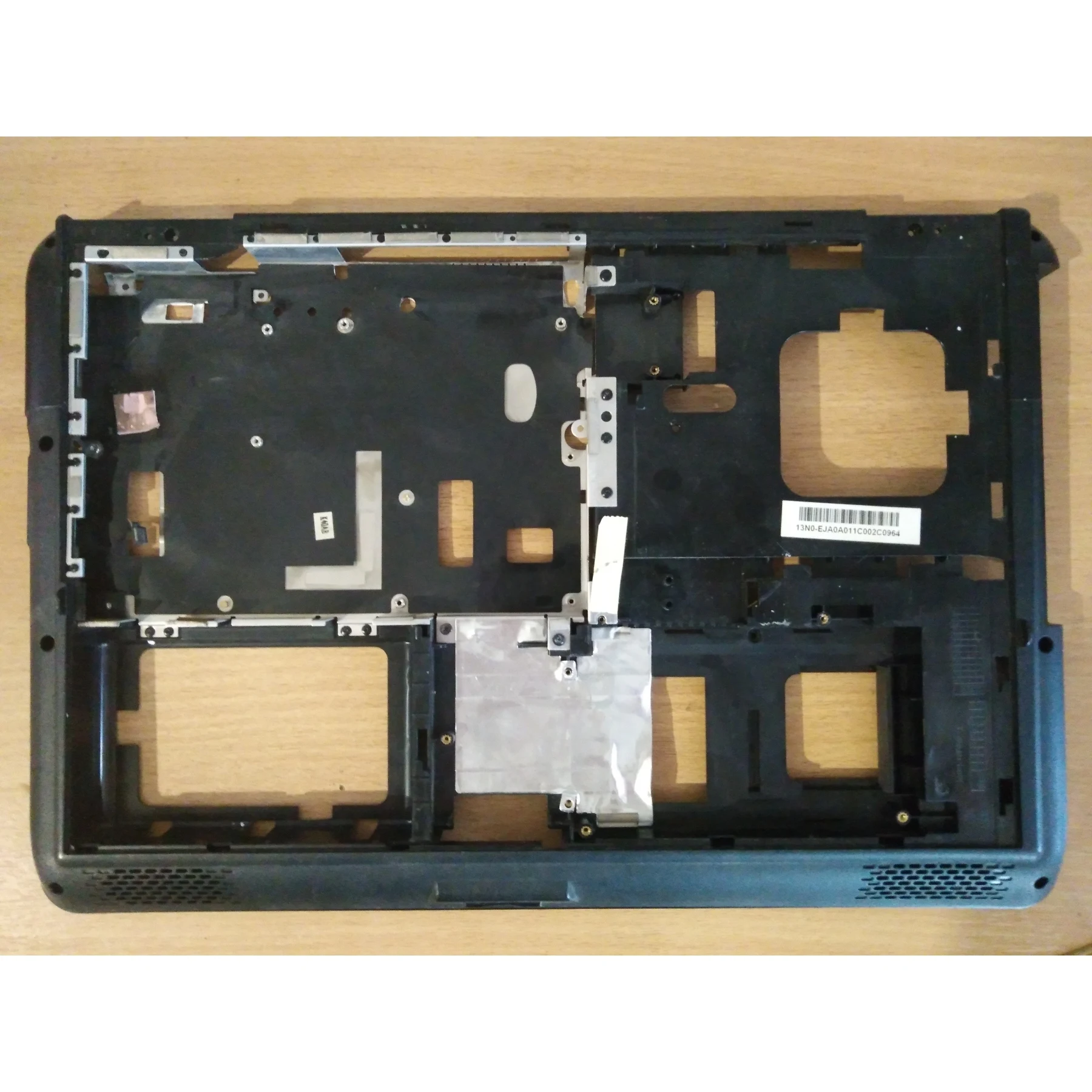 Нижняя часть корпуса (поддон) для ноутбука Asus K50/K50AF/X5DAD/K50IN и др. с