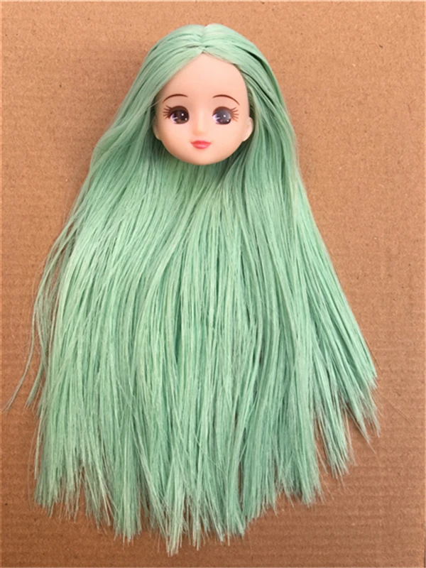 Редкая лимитированная коллекция Licca Head Braid BOBO Blue Pink Hair мультяшная кукла для