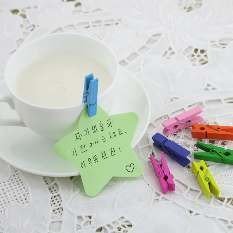 

50 шт., 35 мм, цветные деревянные Фотообои