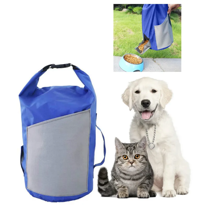 Сумка из ткани Оксфорд для пищевых продуктов собак контейнер щенков уличная