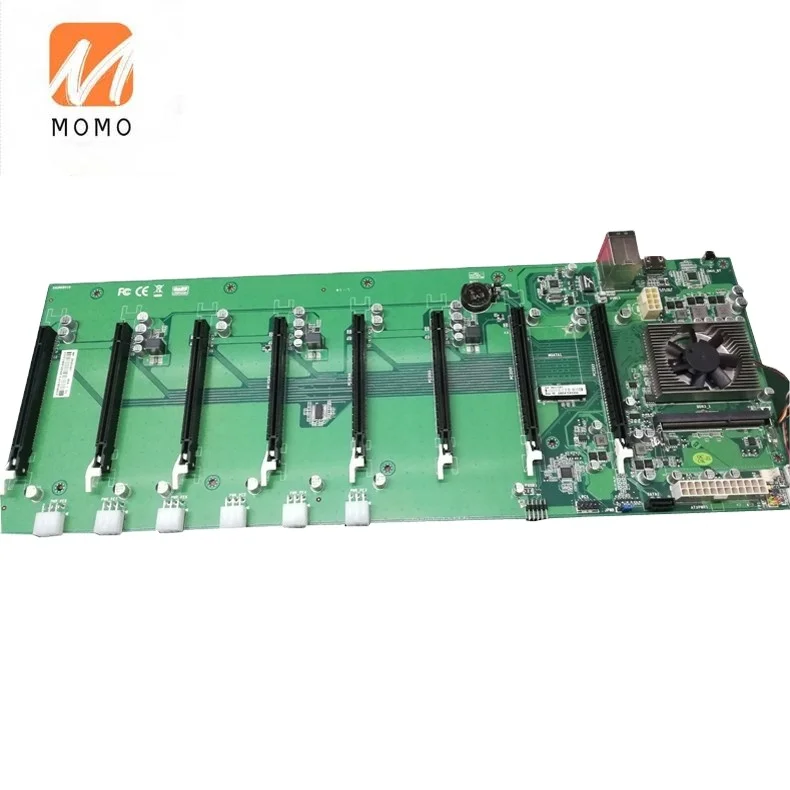 

TZLetine Factory Manufacturer DDR3 8*PCIE M08S 8GPU Eth Ethereum miner motherboard
