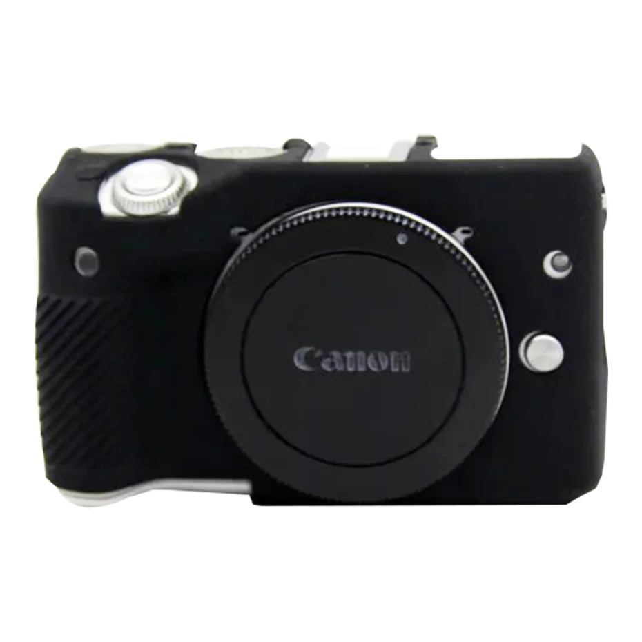 Мягкий силиконовый чехол FOTOFLY для камеры Canon EOS M3 цветной резиновый защитный M 3