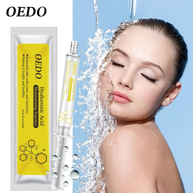 

OEDO Hyaluronic Acid Face Serum Shrink Pores Essence Whitening Moisturizing Anti-Wrinkle Anti Aging Collagen Facial Skin Care
