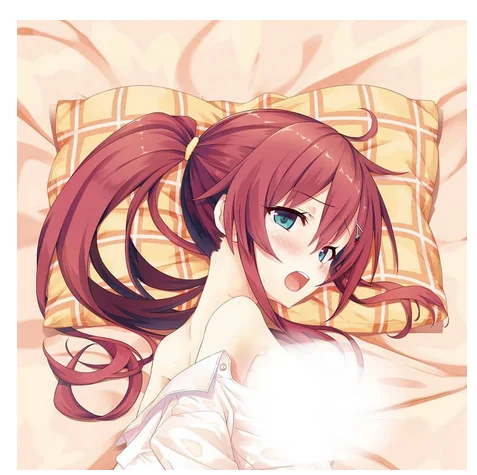 Anime Maitetsu Migita Hibiki Girl Dakimakura Hugging Body Pillow Case Long Otaku Cushion Cover Cosplay High Quality Decorative |