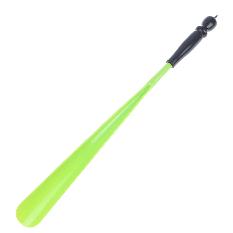 Пластиковый сверхдлинный рожок для обуви вспомогательный с длинной ручкой