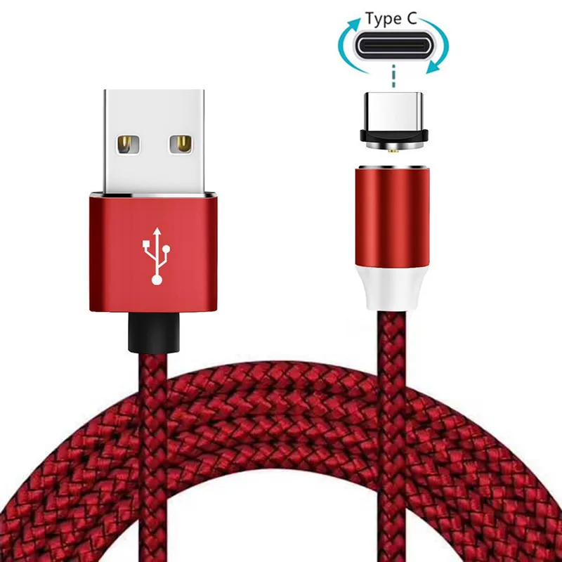 Магнитный зарядный usb кабель типа C для Samsung galaxy A51 A50 A8 M31 Huawei P20 lite Mate 20 Pro Honor 9X USB