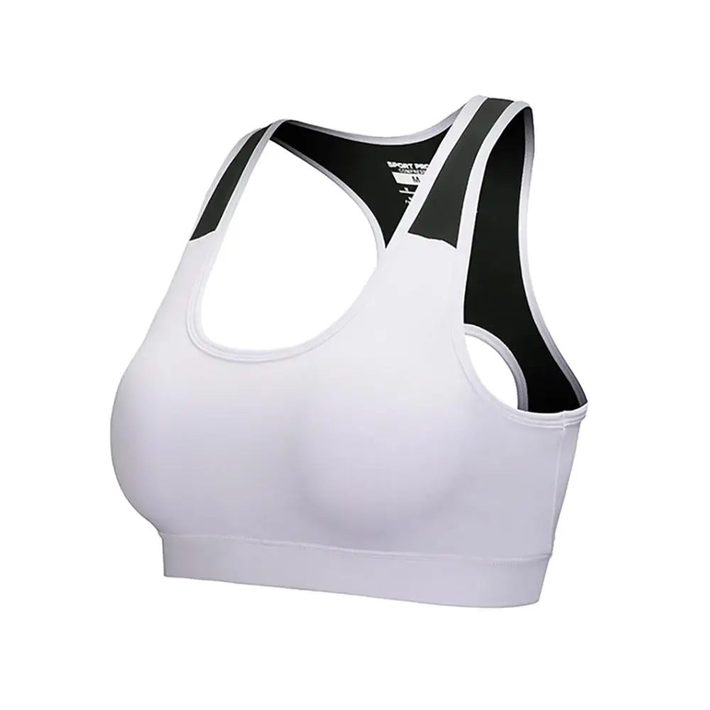 

Breathable Sports Bra High Stretch Breathable Shockproof Padded Top Fitness Running Yoga Gym Seamless Crop Bra Dropship