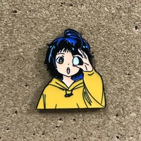 wonder egg priority enamel pin anime pins badges on backpack cute things accessories jewelry japanese manga gift brooches lapel
