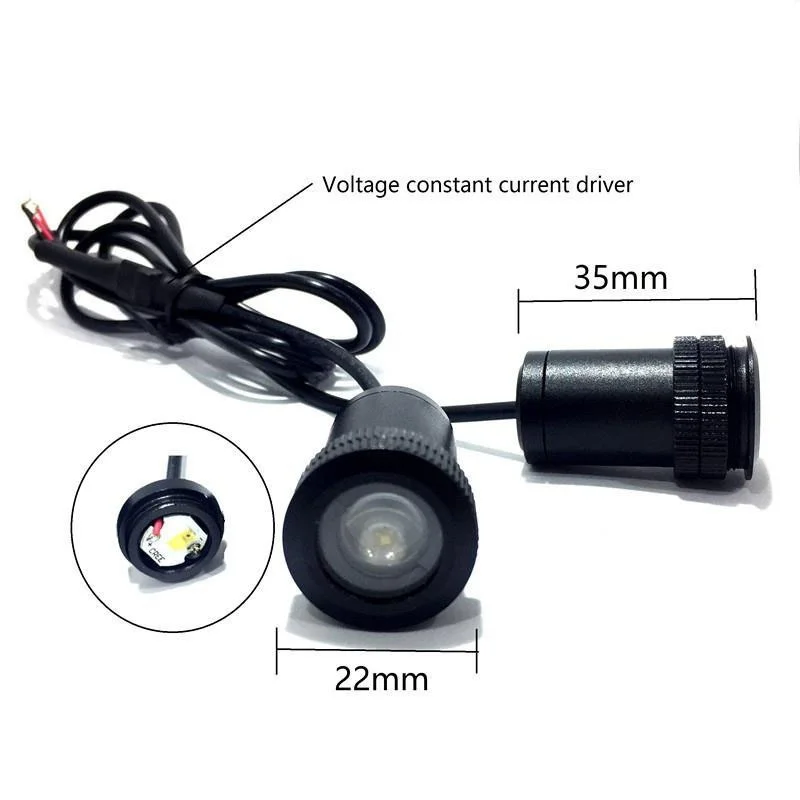 For KIA Tiger Head K2 K5 Soul Borrego Cadenza Forte Optima Rio Rondo Sorento Sedona Sportage Car Door Led Logo Light Lamp | Автомобили и