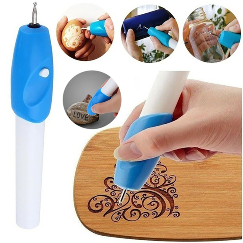 

2 Pieces Cordless Electric Precision Etching Engraving Carving Pen Engraver Tool