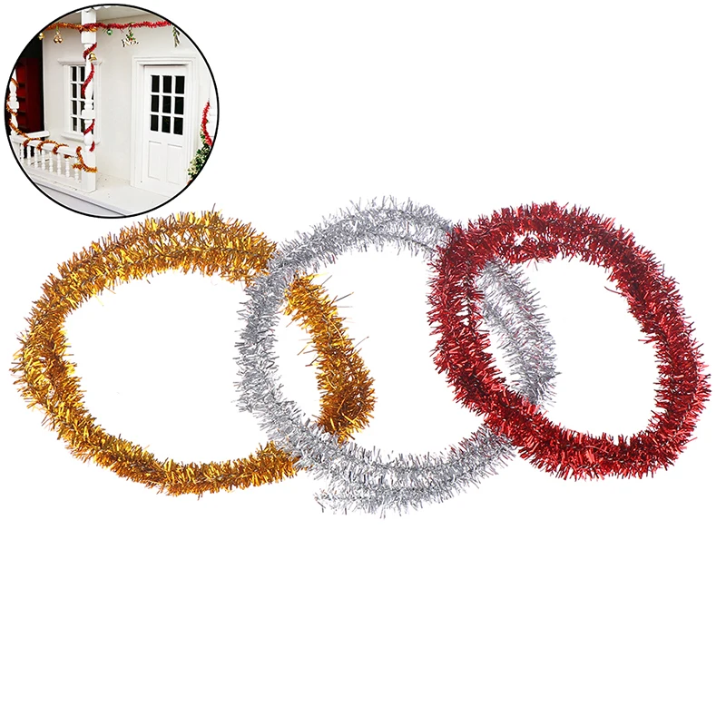 1:1 миниатюрный кукольный домик сделай сам декоративная цепочка с цветными