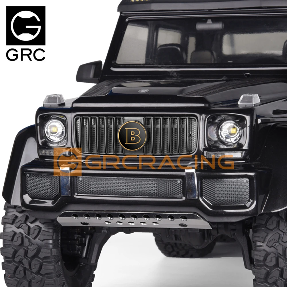 Rejilla de parachoques delantero tipo GRC, barra horizontal, frontal, para TRAXXAS TRX4 G500 TRX6 G63 1/10-4 Crawler Car, 88096-4
