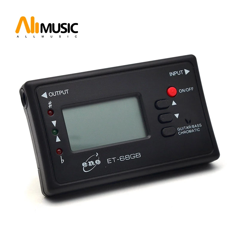 

ENO ET-68GB Digital Tuner LED Digital Electronic Acoustic Bass Guitar Chromatic Tuner with Mic