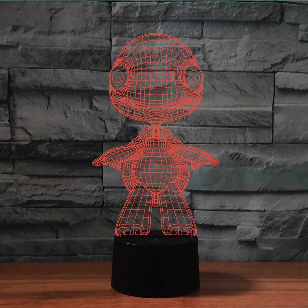 СВЕТОДИОДНЫЙ ночник в виде морской черепахи Настольный светильник с сенсорным