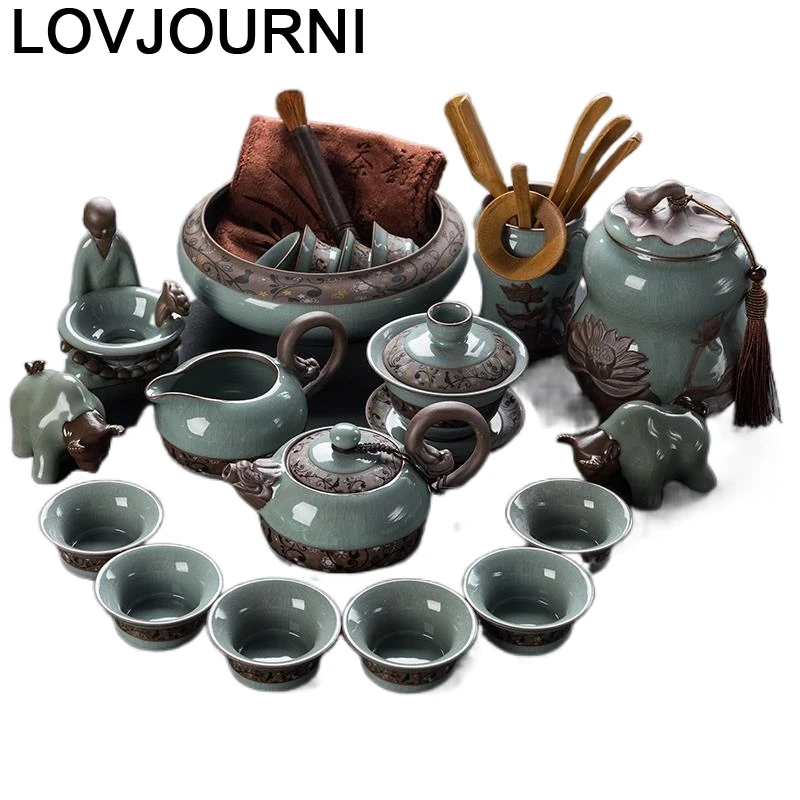 Gongfu тепот с Infuser кунг фу послеобеденные кухонные аксессуары Akcesoria Do Kuchni чайный