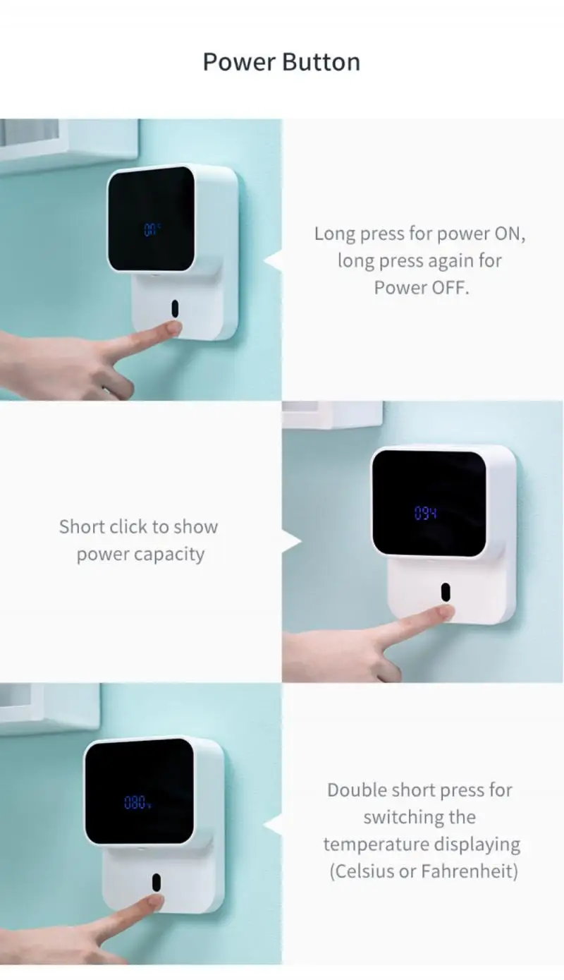 Настенный USB-дозатор для мыла 280 мл автоматический индукционный дозатор мытья рук