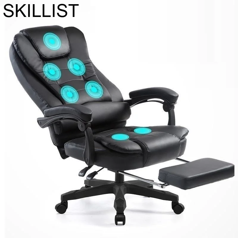 

Bureau Meuble Lol Escritorio Sedie Ergonomic Sessel Sillones Stoelen Gamer Leather Silla Gaming Cadeira Massage Office Chair