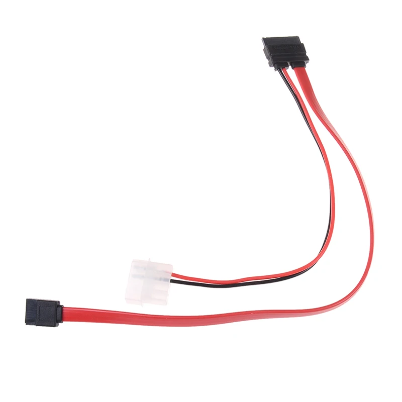 1 шт. SATA кабели питания для Molex Slim 13 Pin(7P + 6P) на 7Pin кабель Slimline Port 50 см |