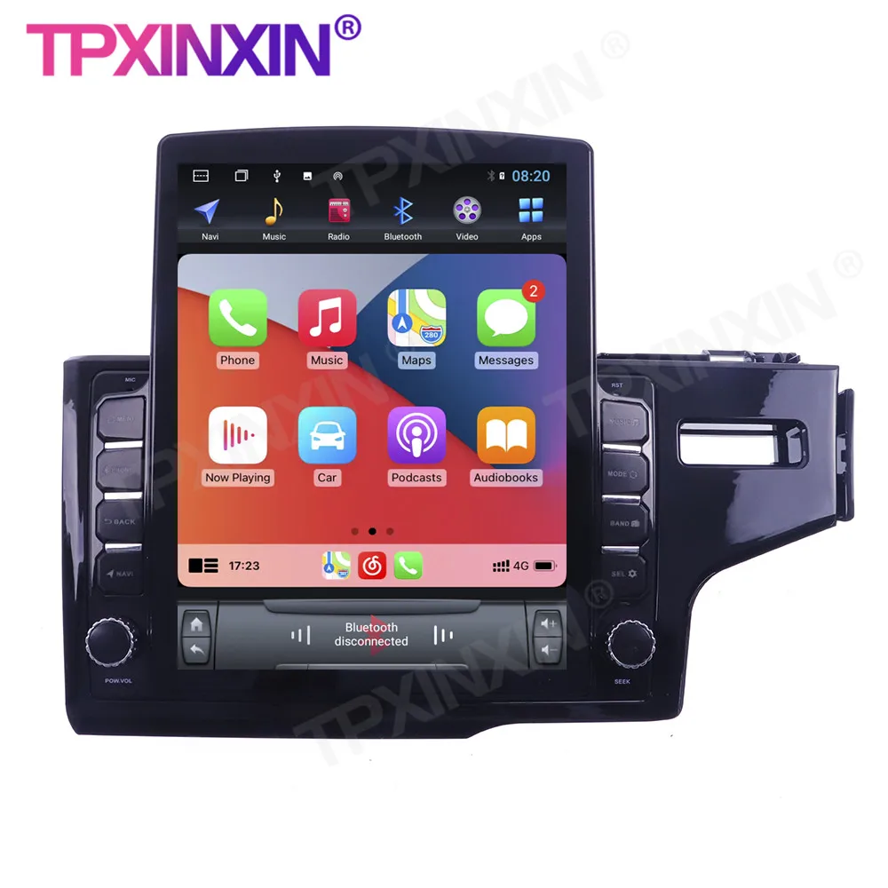 

Для Honda Fit RHD 2014-2017 Android 6 + 128 Гб беспроводной Carplay сенсорный экран стерео приемник Автомагнитола радио плеер радио IPS экран