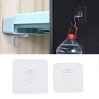 10 шт. полка Поддержка клей колышки для гардероба шкафа стеллаж зажимы настенная вешалка