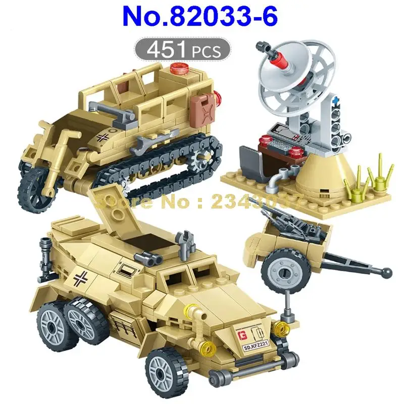  military tank amored vehicle world war ii ww2 artillery army kazi building blocks 12 Toy | Игрушки и хобби