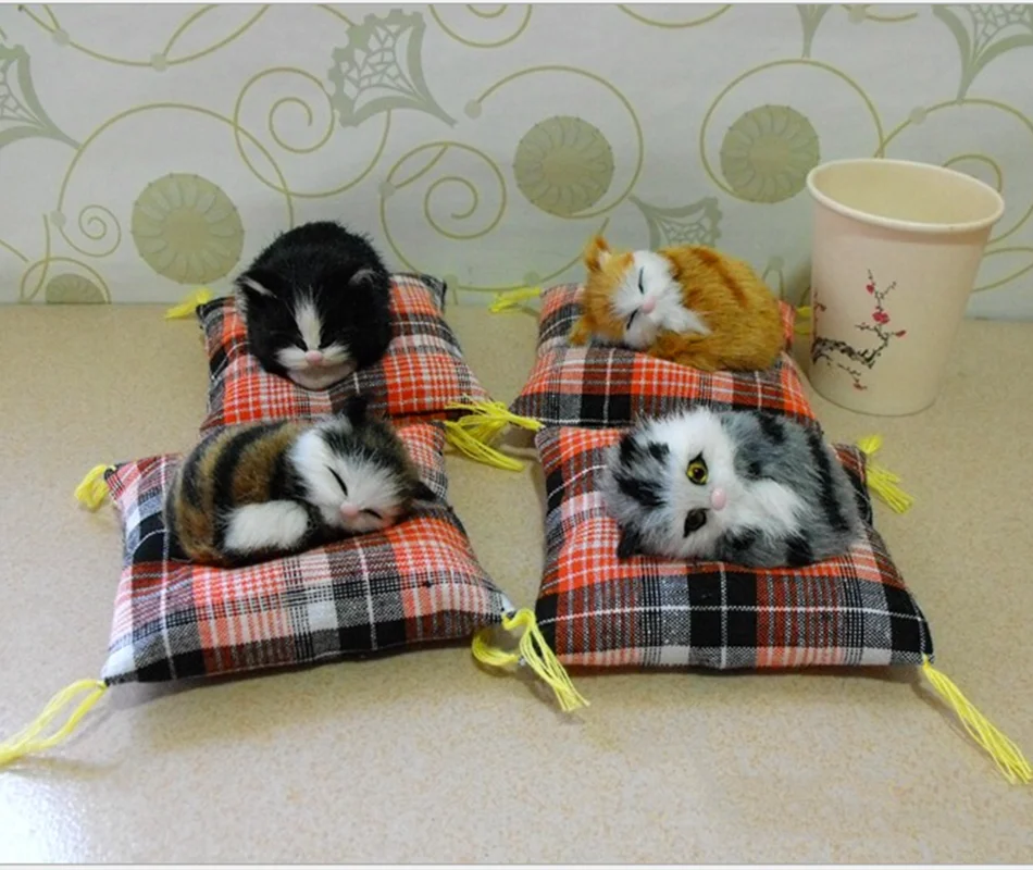 Имитационная модель кошки милые изделия ручной работы креативная