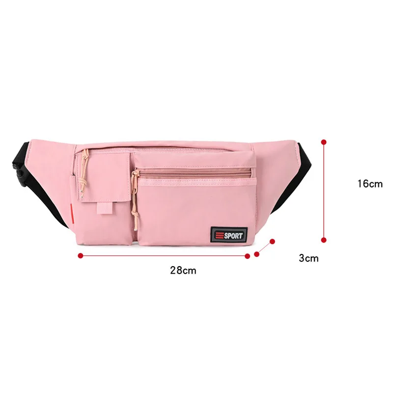 

2021 New Women Waist Bag Pack Purse Male Casual Large Phone Belt Bag Pouch Men Travel Phone Bag Fanny Banana Bag Money