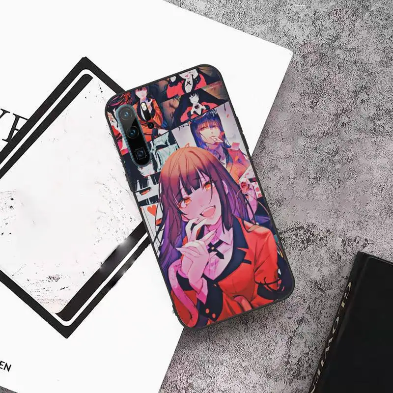 

Japan Anime Kakegurui Jabami Yumeko Phone Case for iphone 11 12 Huawei p smart mate 20 30 40 lite pro max plus soft silicone