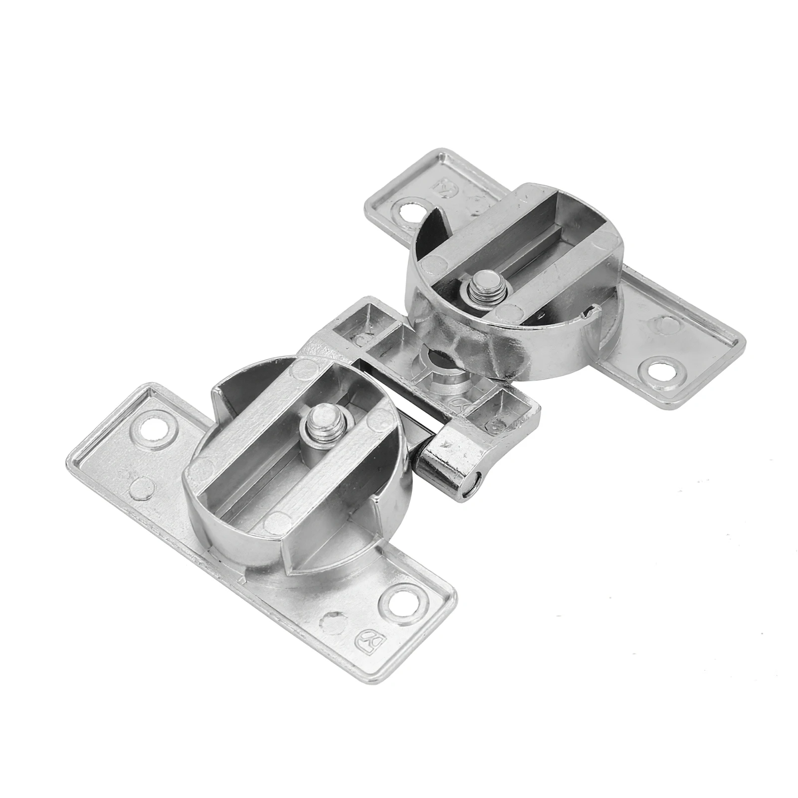 

2pc180 градусов шкафных петель из цинкового сплава, цинковый сплав мебельной дверцы складной HingesConcealed регулируемые петли для углового складны...