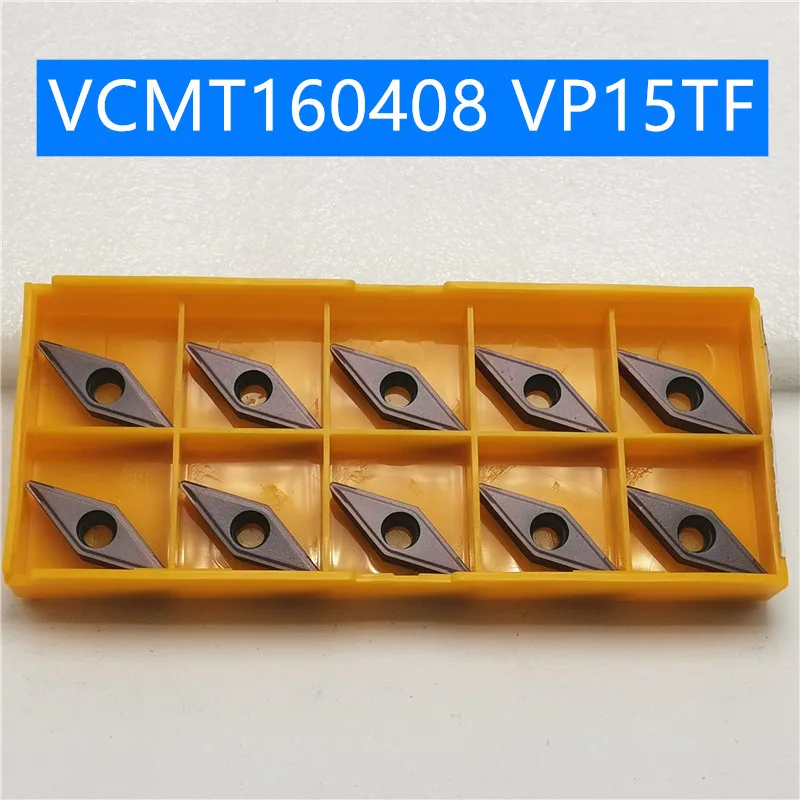 10 шт. VCMT160404 VCMT160408 MA UE6020 VP15TF внешние токарные инструменты карбидная вставка токарный станок резак инструмент токарная пластина